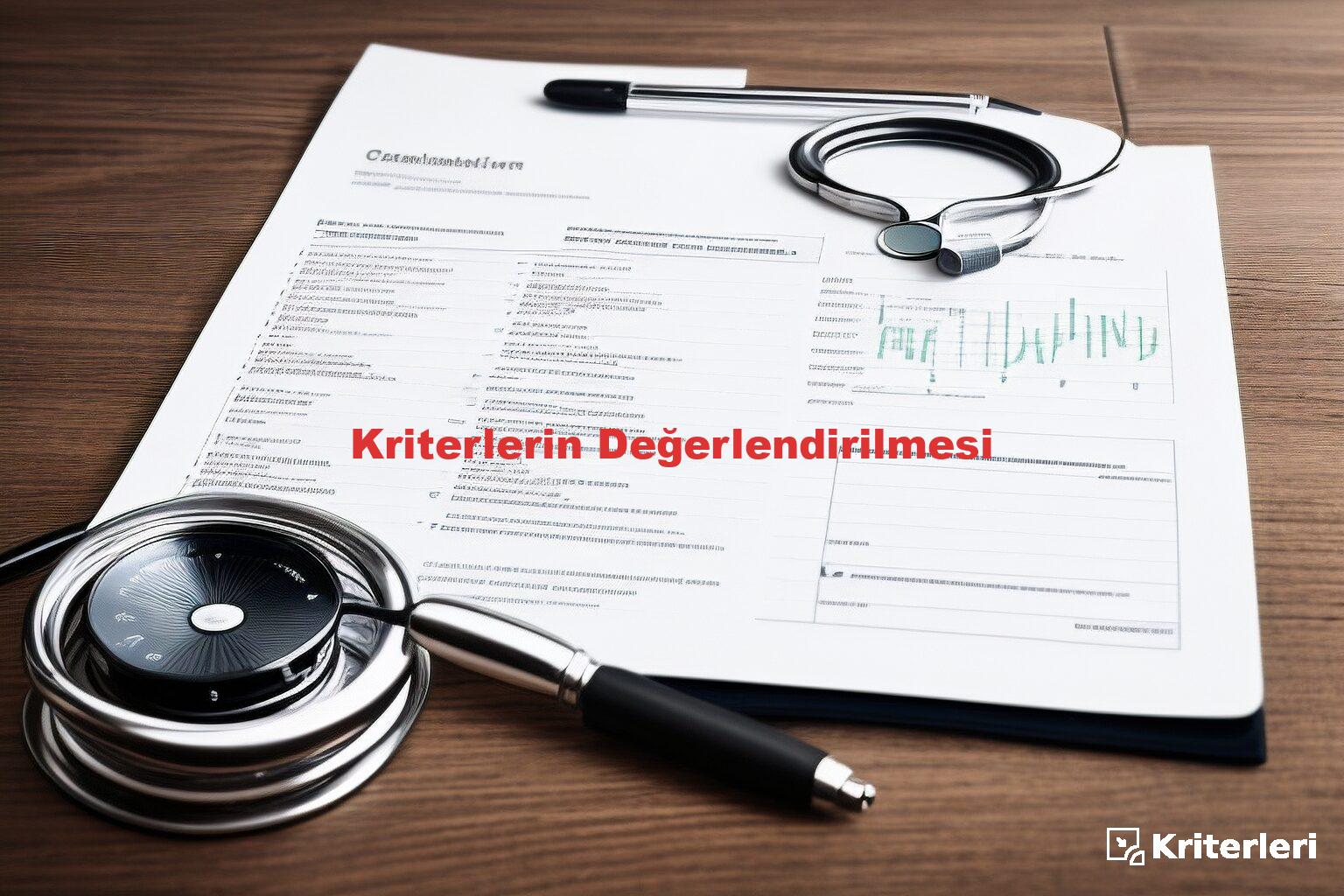 Kriterlerin Değerlendirilmesi