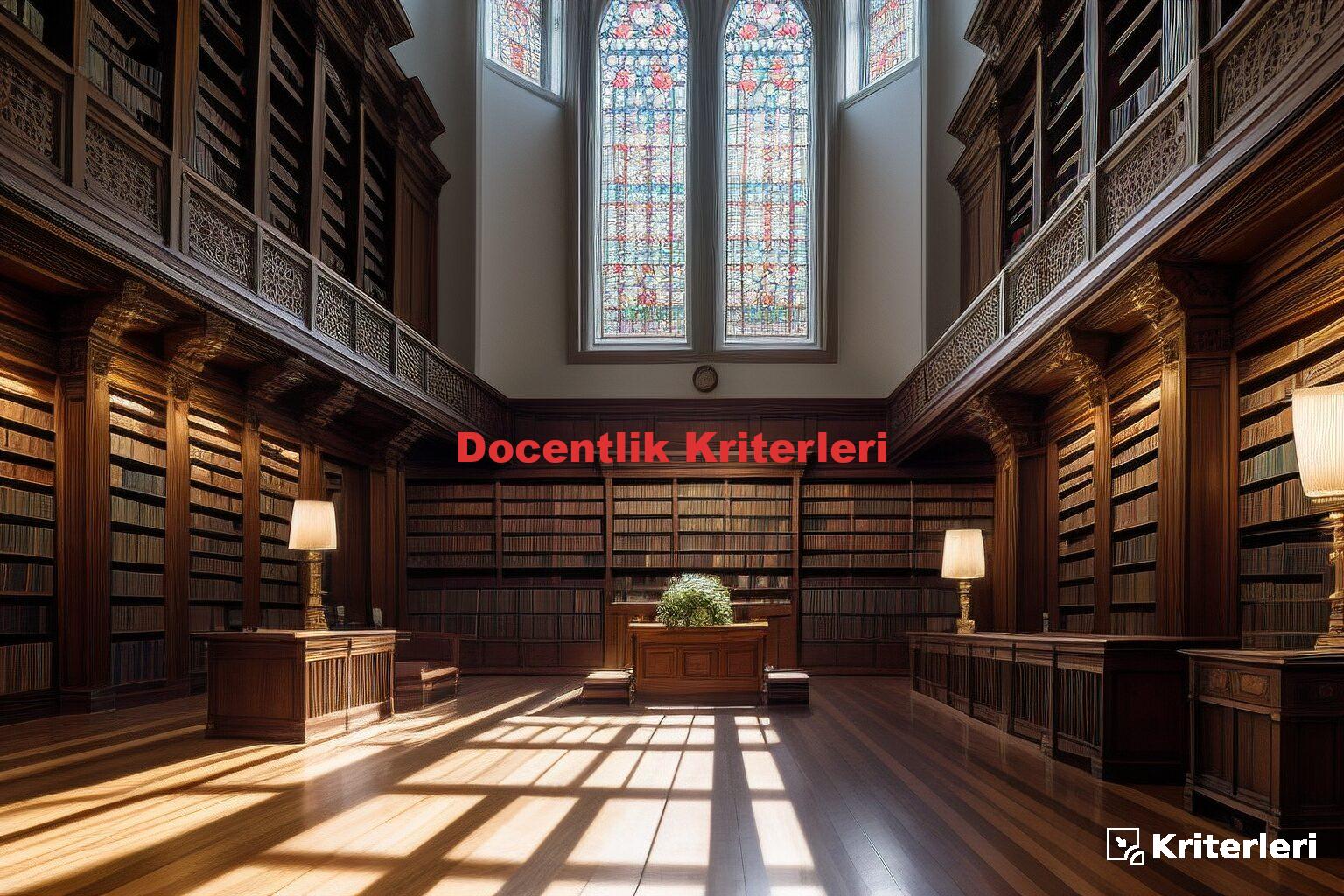 Docentlik Kriterleri