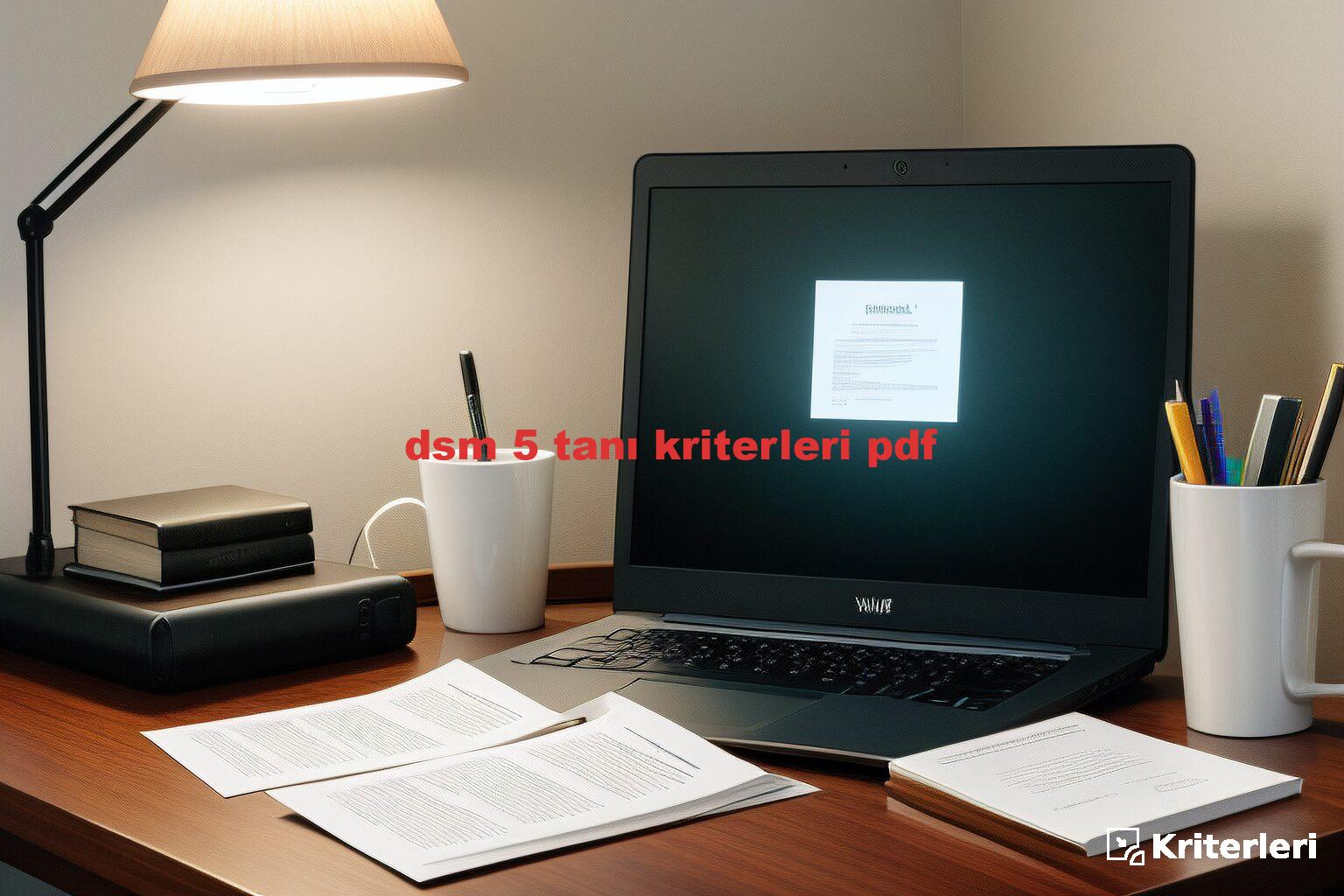 dsm 5 tanı kriterleri pdf