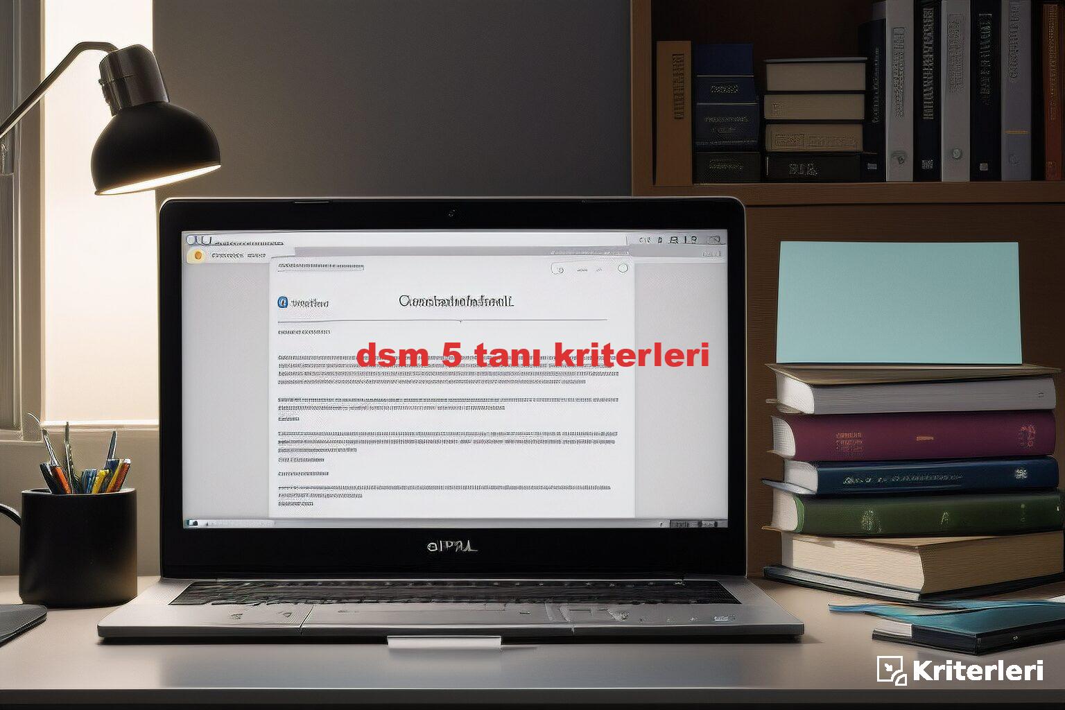 dsm 5 tanı kriterleri