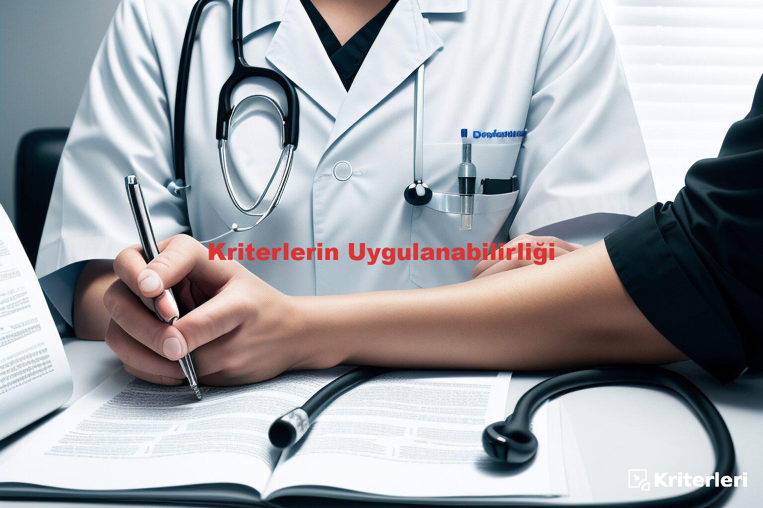 Kriterlerin Uygulanabilirliği