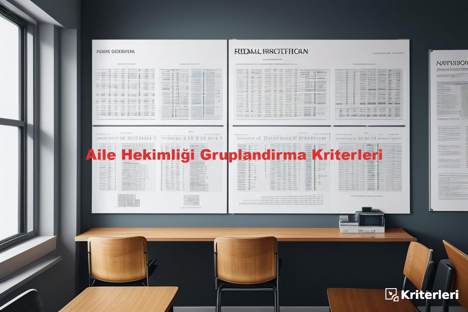 Aile Hekimliği Gruplandirma Kriterleri