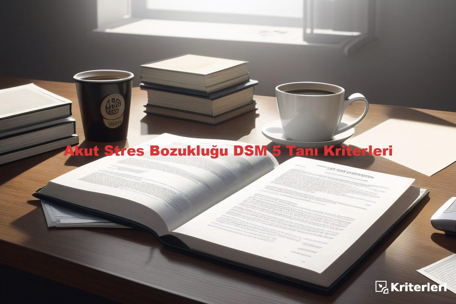 Akut Stres Bozukluğu DSM 5 Tanı Kriterleri