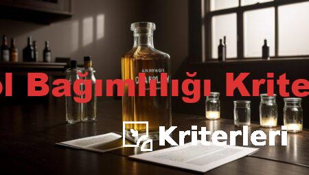 Alkol Bağımlılığı Kriterleri