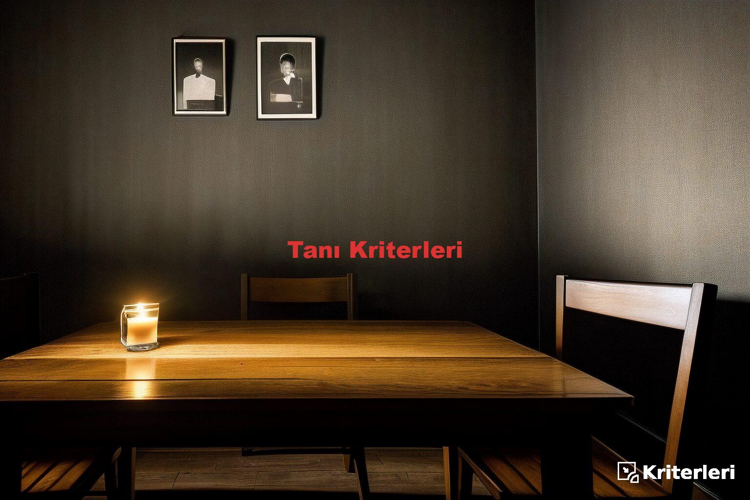 Tanı Kriterleri
