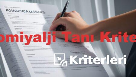 Fibromiyalji Tanı Kriterleri