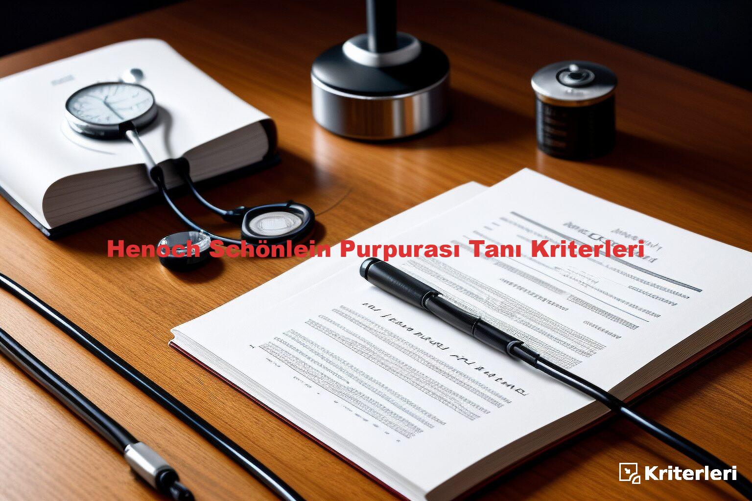 Henoch Schönlein Purpurası Tanı Kriterleri