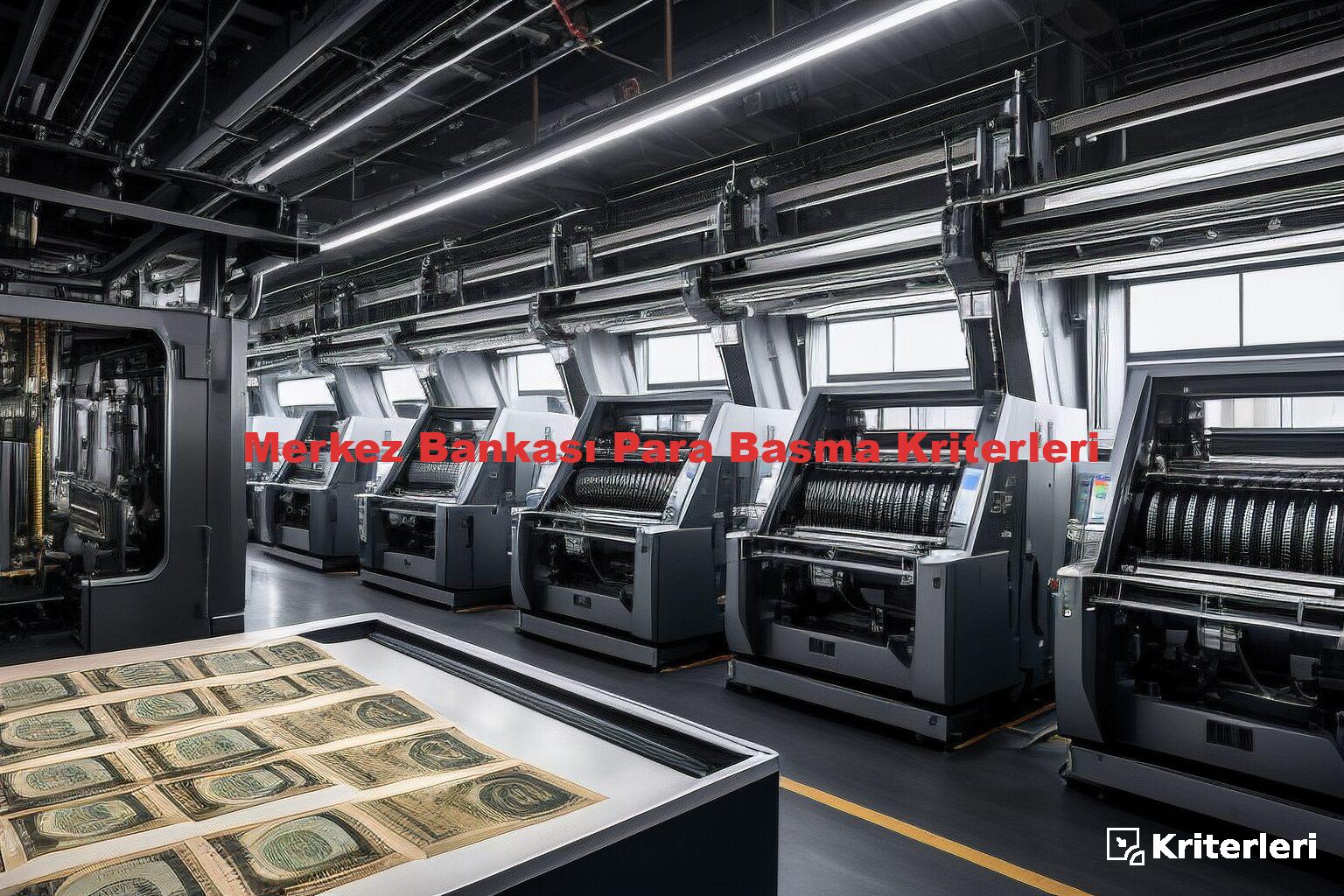 Merkez Bankası Para Basma Kriterleri