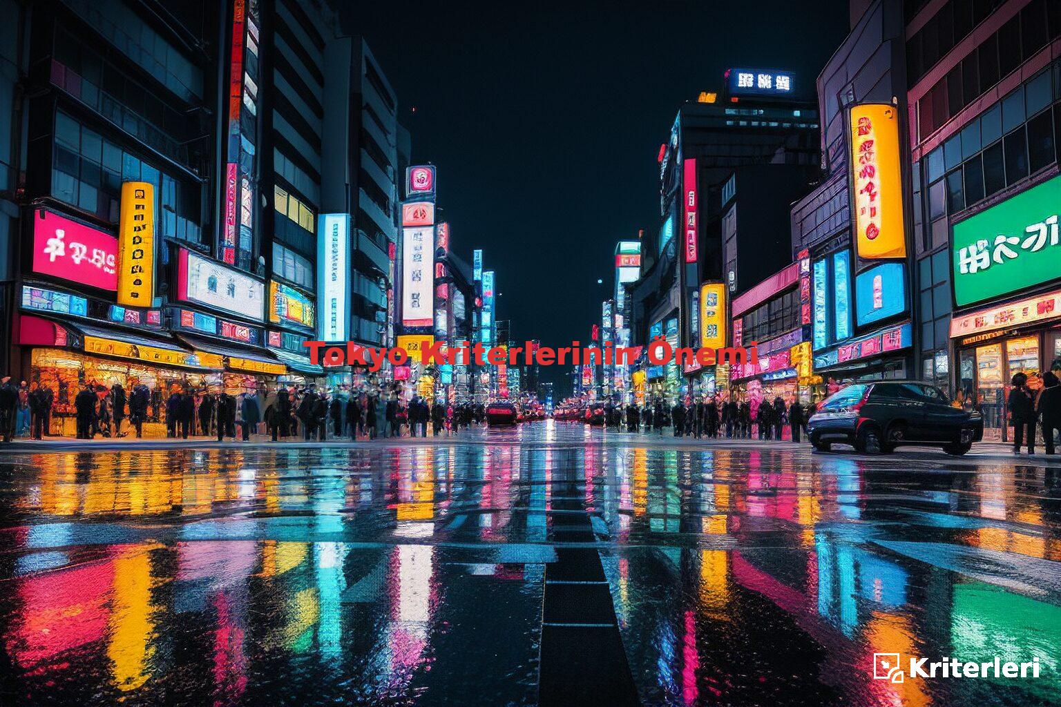 Tokyo Kriterlerinin Önemi