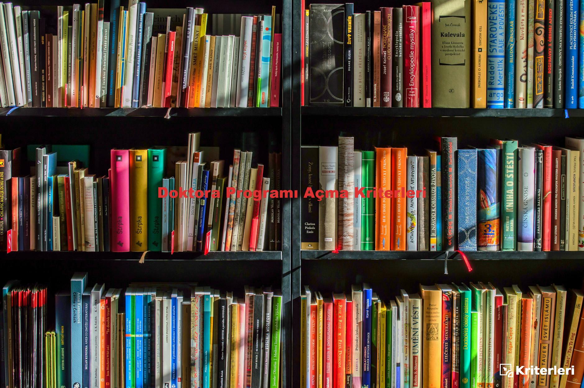 Doktora Programı Açma Kriterleri