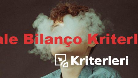İhale Bilanço Kriterleri