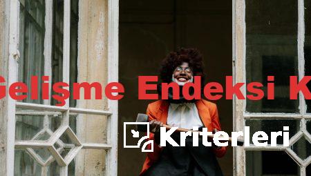 İnsani Gelişme Endeksi Kriterleri