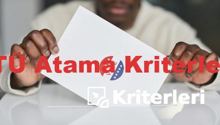 İTÜ Atama Kriterleri