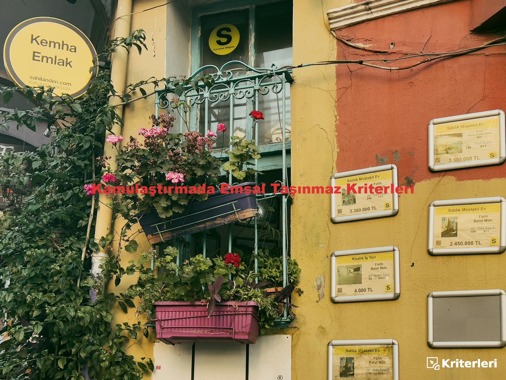 Kamulaştırmada Emsal Taşınmaz Kriterleri