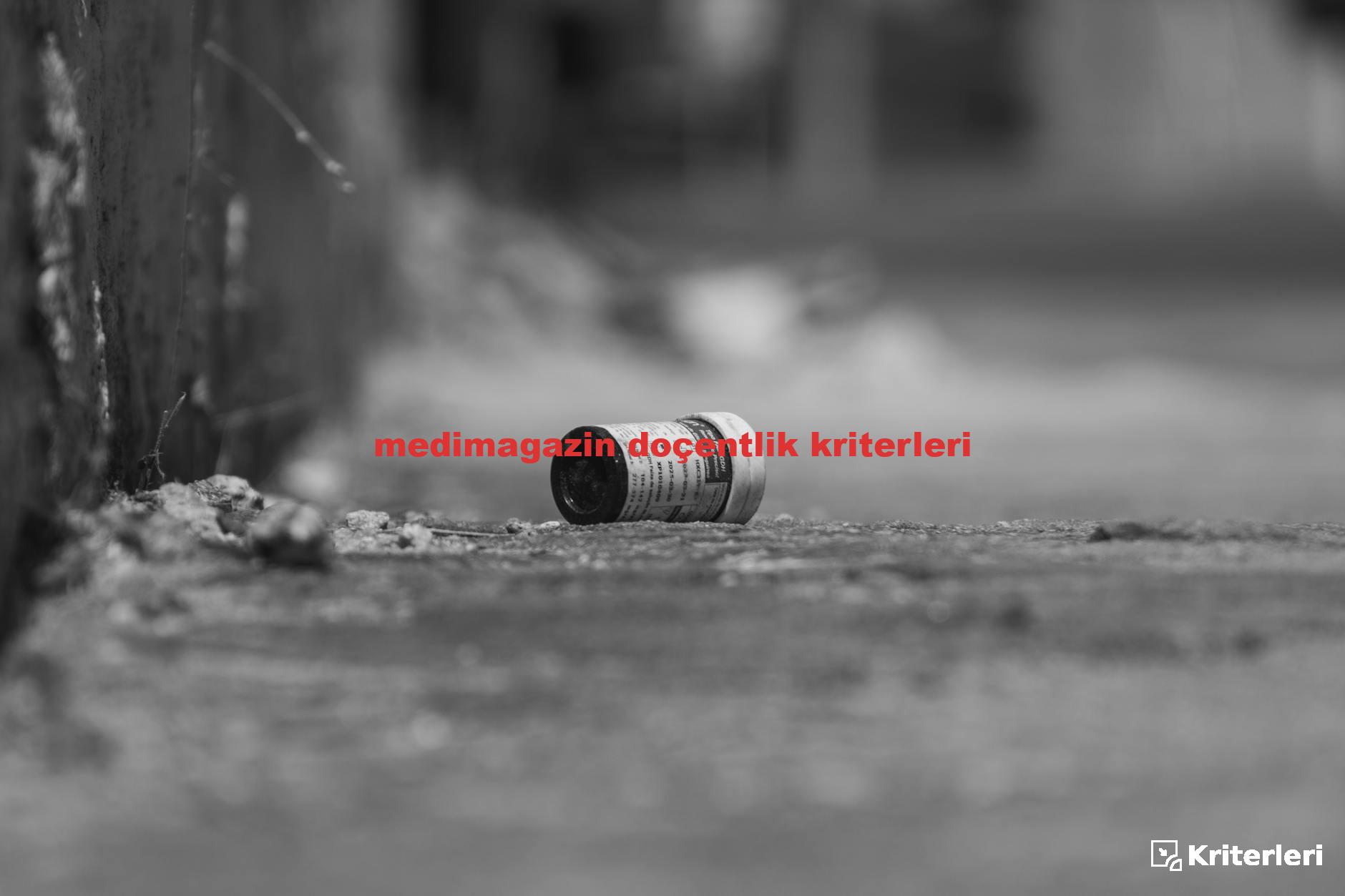 medimagazin doçentlik kriterleri