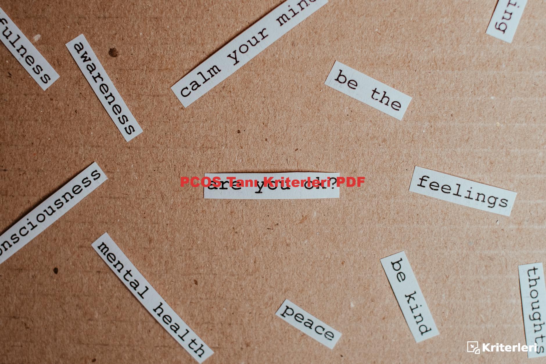 PCOS Tanı Kriterleri PDF