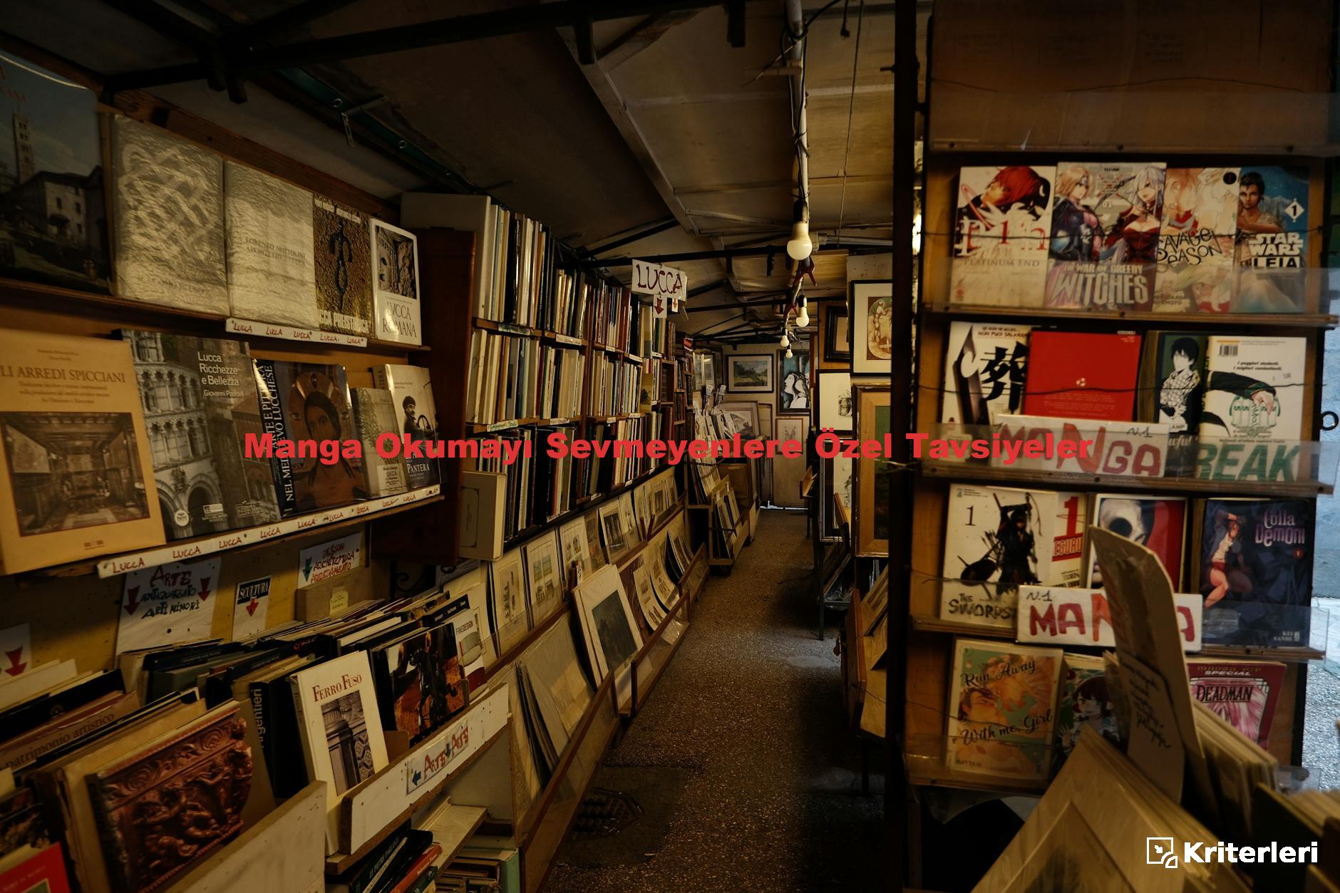 Manga Okumayı Sevmeyenlere Özel Tavsiyeler