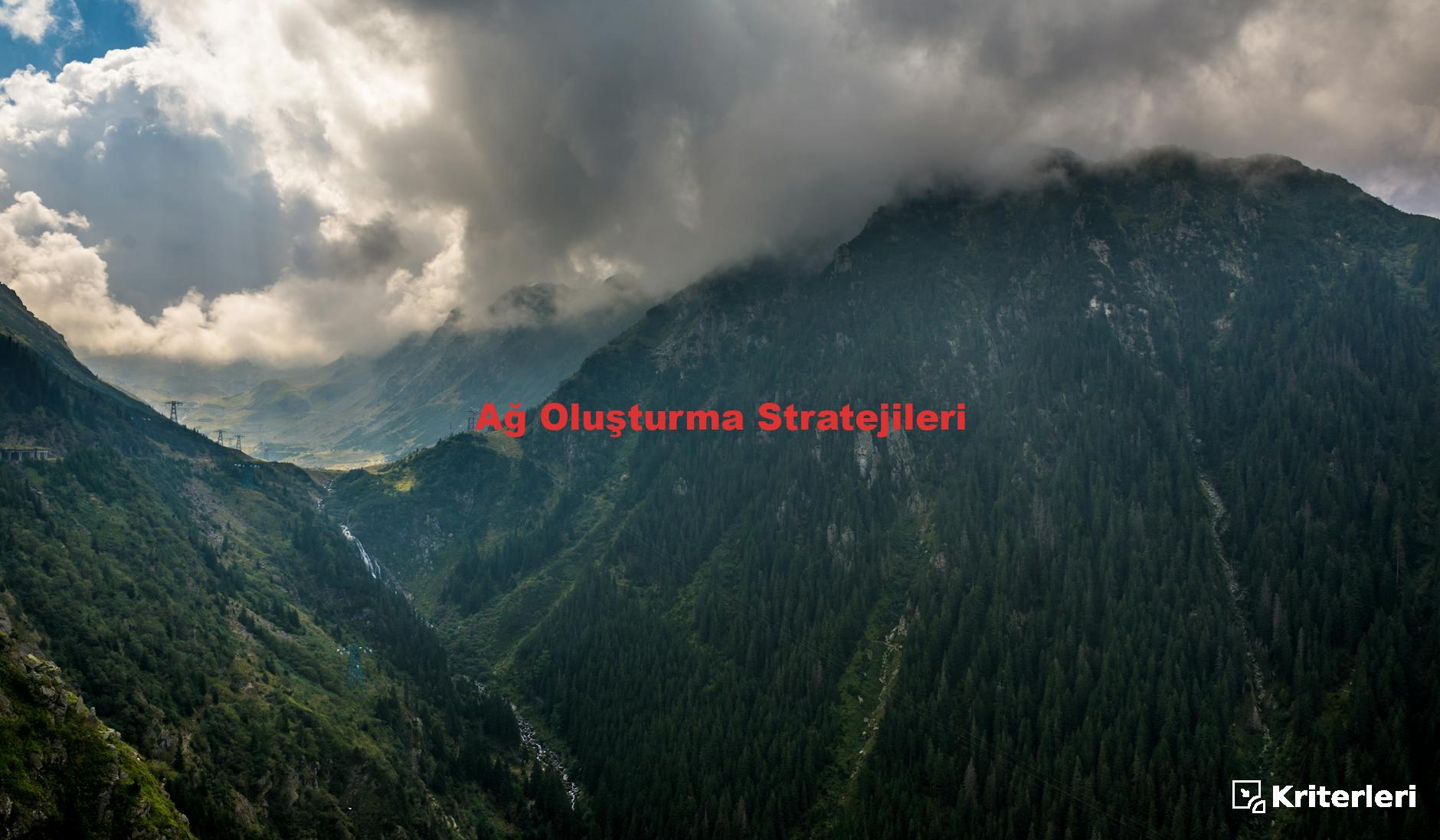 Ağ Oluşturma Stratejileri