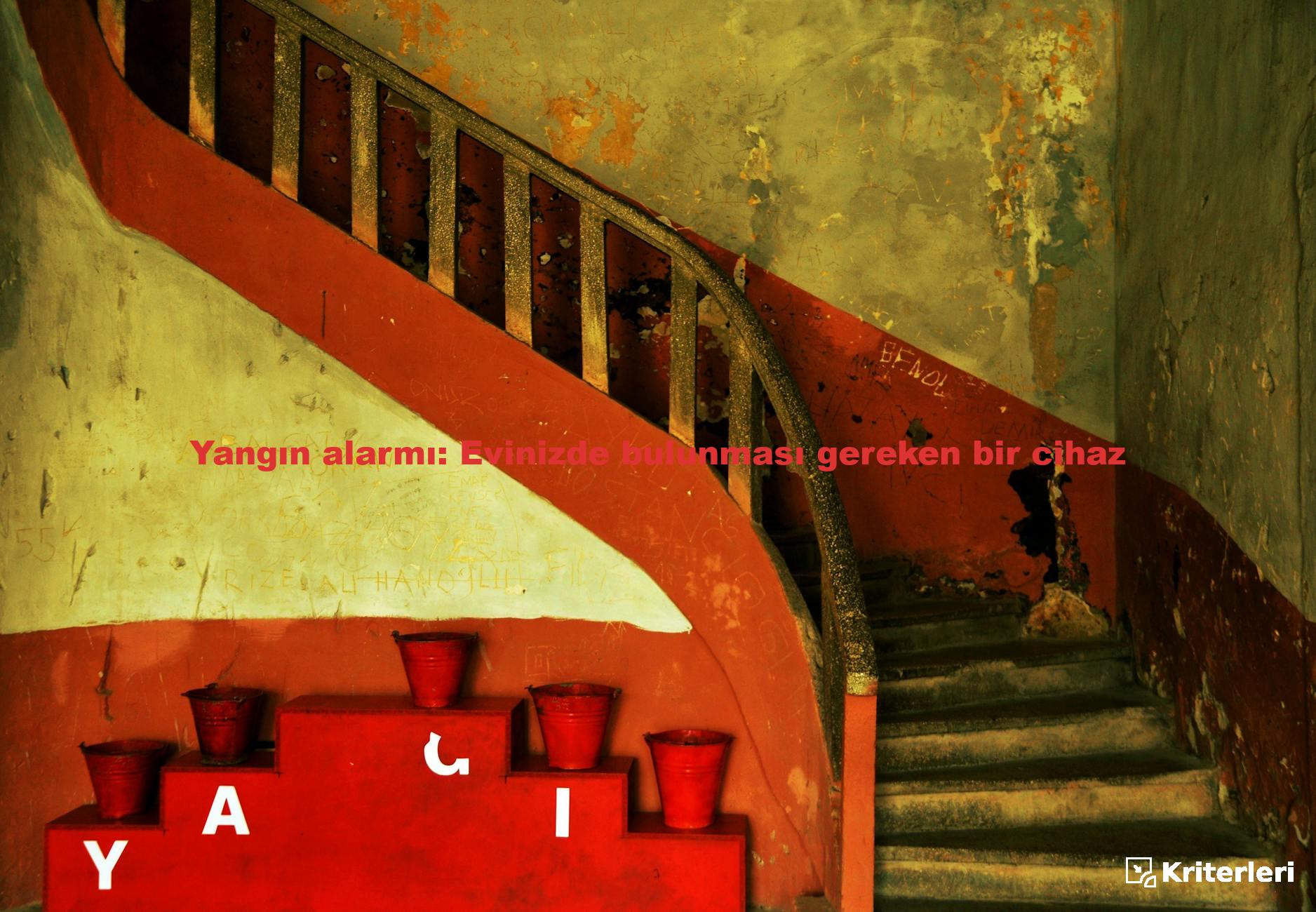 Yangın alarmı: Evinizde bulunması gereken bir cihaz